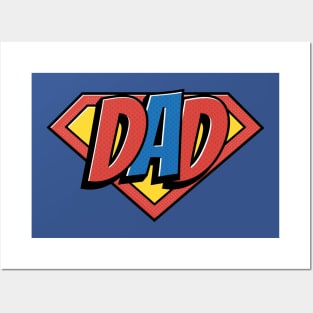 Super Dad Posters and Art